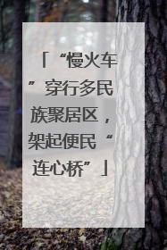 “慢火车”穿行多民族聚居区，架起便民“连心桥”