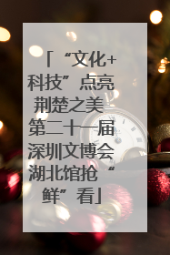 “文化+科技”点亮荆楚之美 第二十一届深圳文博会湖北馆抢“鲜”看