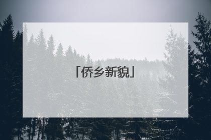 侨乡新貌