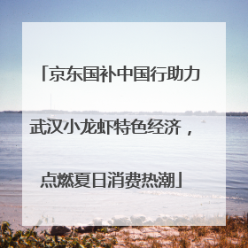 京东国补中国行助力武汉小龙虾特色经济，点燃夏日消费热潮