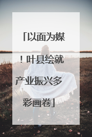 以面为媒！叶县绘就产业振兴多彩画卷