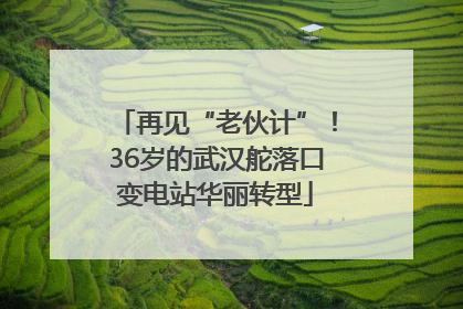 再见“老伙计”！36岁的武汉舵落口变电站华丽转型