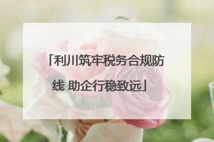 利川筑牢税务合规防线 助企行稳致远