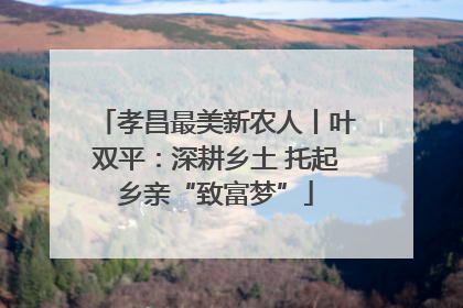 孝昌最美新农人丨叶双平：深耕乡土 托起乡亲“致富梦”
