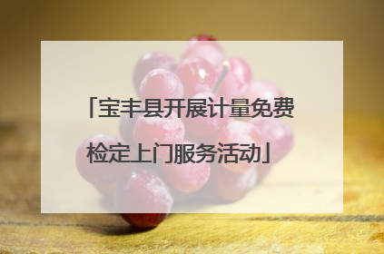 宝丰县开展计量免费检定上门服务活动