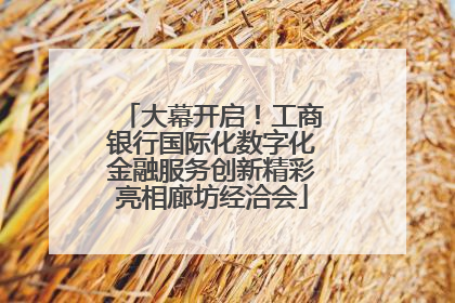 大幕开启！工商银行国际化数字化金融服务创新精彩亮相廊坊经洽会