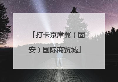 打卡京津冀（固安）国际商贸城