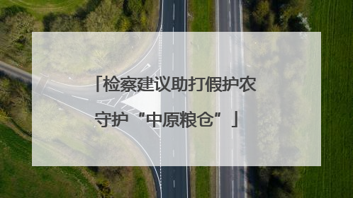 检察建议助打假护农守护“中原粮仓”