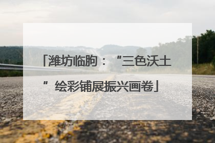 潍坊临朐：“三色沃土”绘彩铺展振兴画卷
