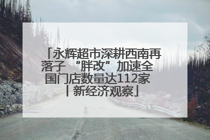 永辉超市深耕西南再落子 “胖改”加速全国门店数量达112家丨新经济观察