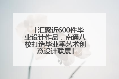 汇聚近600件毕业设计作品，南通八校打造毕业季艺术创意设计联展