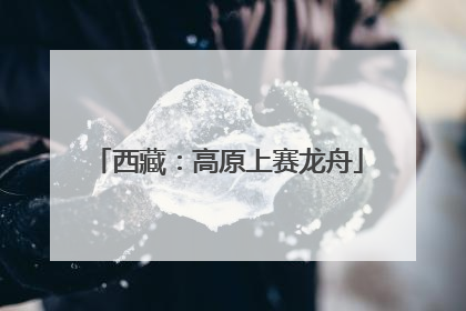 西藏：高原上赛龙舟