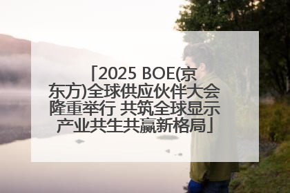 2025 BOE(京东方)全球供应伙伴大会隆重举行 共筑全球显示产业共生共赢新格局