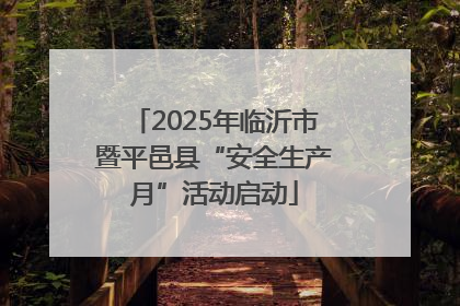 2025年临沂市暨平邑县“安全生产月”活动启动