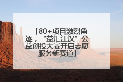 80+项目激烈角逐，“益汇江汉”公益创投大赛开启志愿服务新赛道