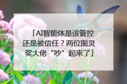 AI智能体是该管控还是被信任？两位图灵奖大佬“吵”起来了
